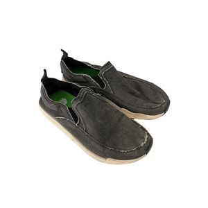 SANUK Chiba Quest Slip On Loafers Canvas Shoes Men's 6 / Women's 7 US